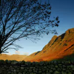 Langdale Pikes glimpse